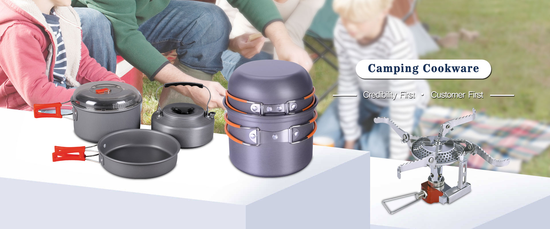 Batterie de cuisine de camping