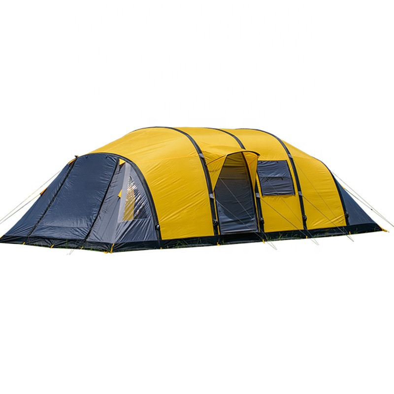 Grandes tentes gonflables de camping familiales de luxe pour 8 à 10 personnes